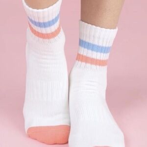 Vintage Style USA Pilates Grip Socks